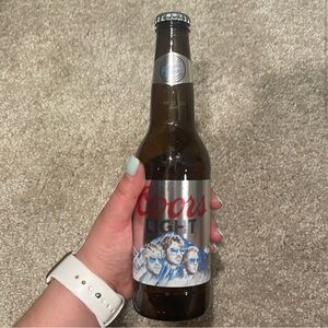 Jonas Brothers Limited Edition Coors Light Beer Bottle